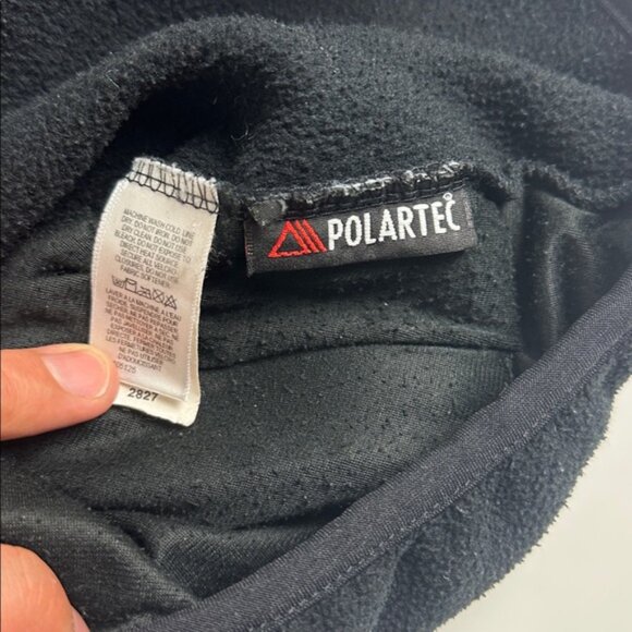 Vintage The North Face TNF Made in the USA Men's Black Fleece Vest - Size Large - Picture 6 of 8